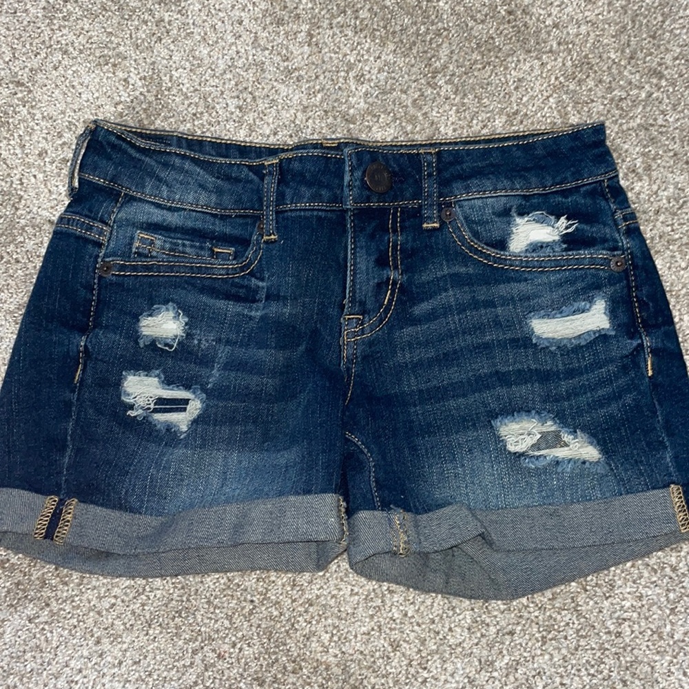 Aeropostale 00 jean shorts Like new